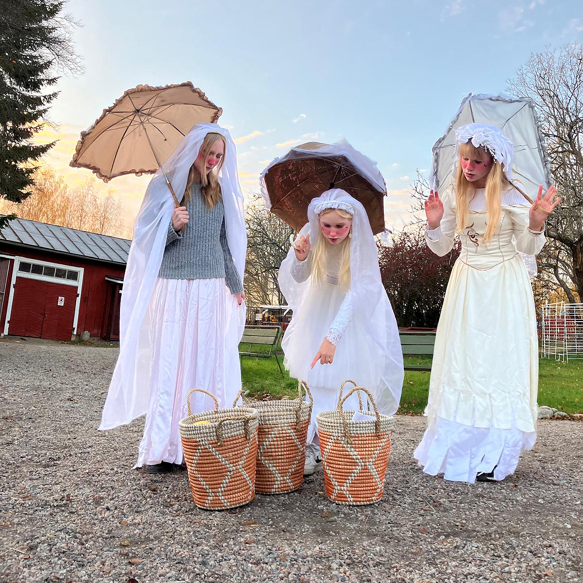 Säihkysiiven siivousseikkailu tuo teatteria Yli-Marolan kotieläinpihalle